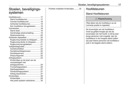 2025 Opel Frontera Owner's Manual | Dutch