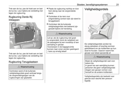 2025 Opel Frontera Owner's Manual | Dutch