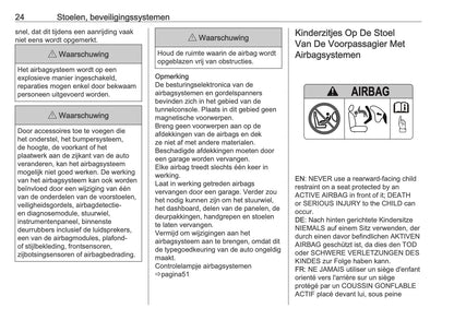 2025 Opel Frontera Owner's Manual | Dutch