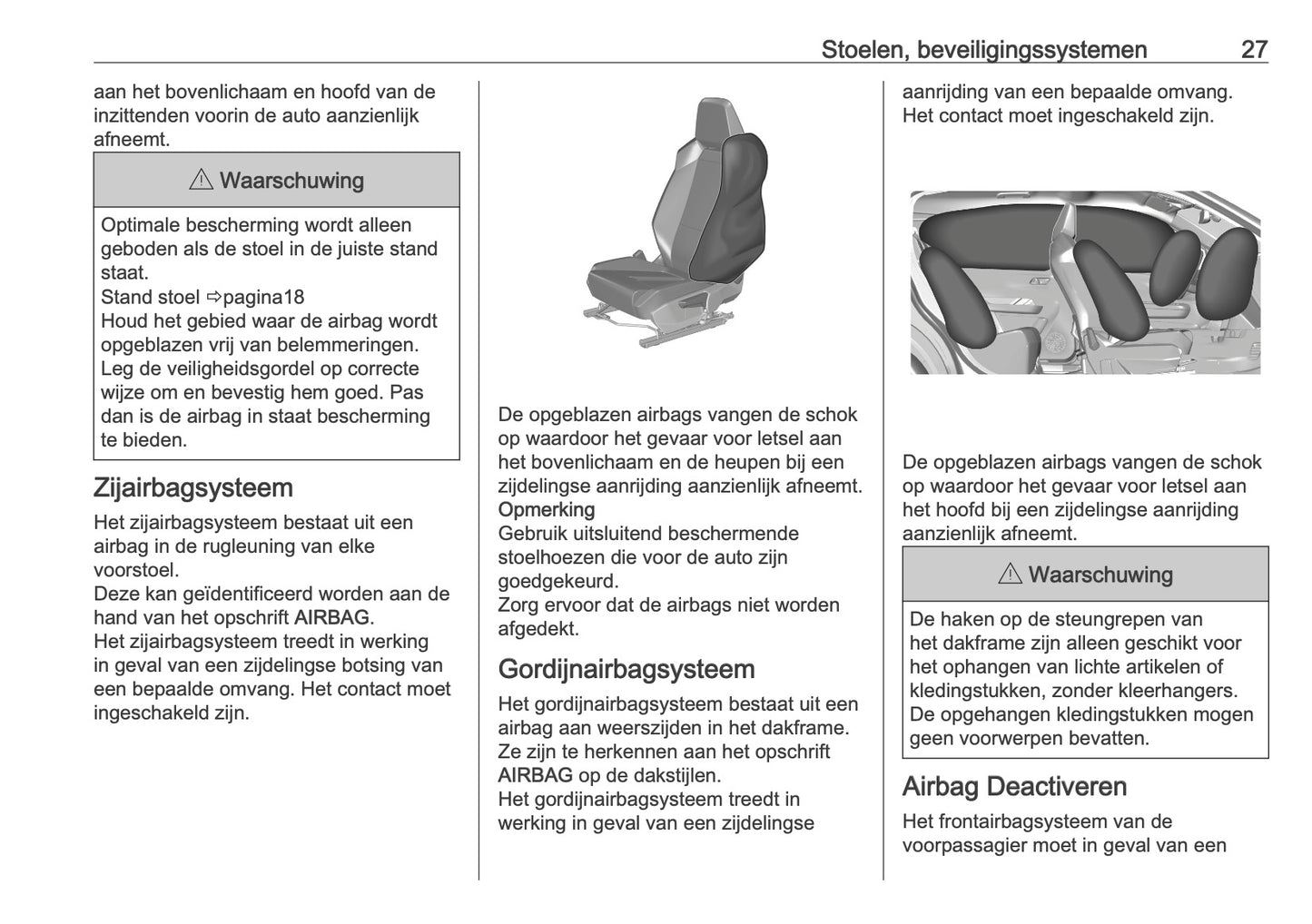 2025 Opel Frontera Owner's Manual | Dutch
