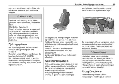 2025 Opel Frontera Owner's Manual | Dutch