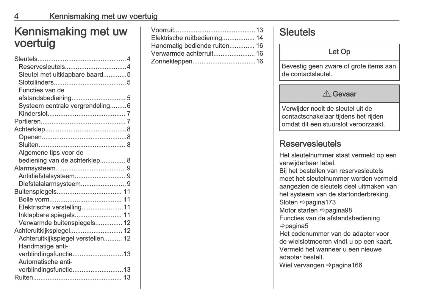 2025 Opel Frontera Owner's Manual | Dutch