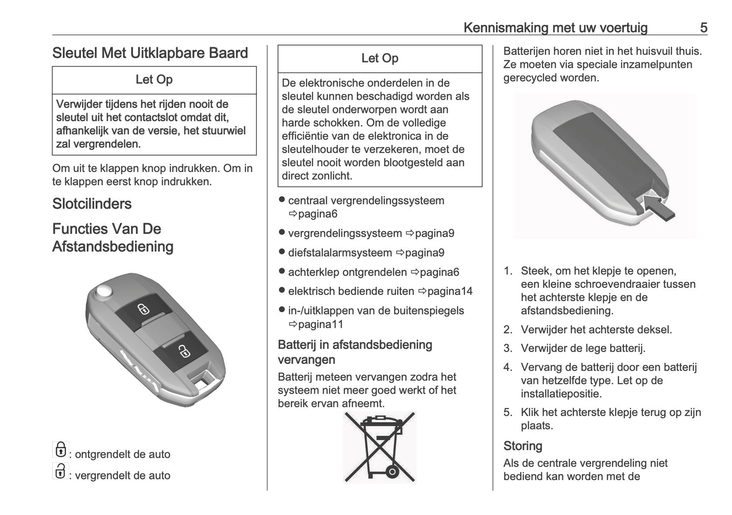 2025 Opel Frontera Owner's Manual | Dutch