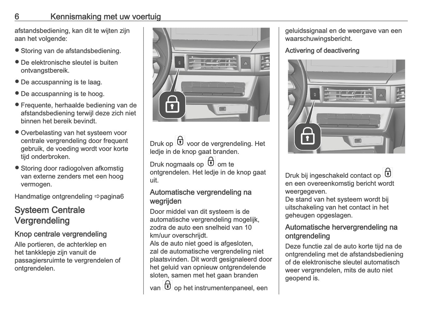 2025 Opel Frontera Owner's Manual | Dutch
