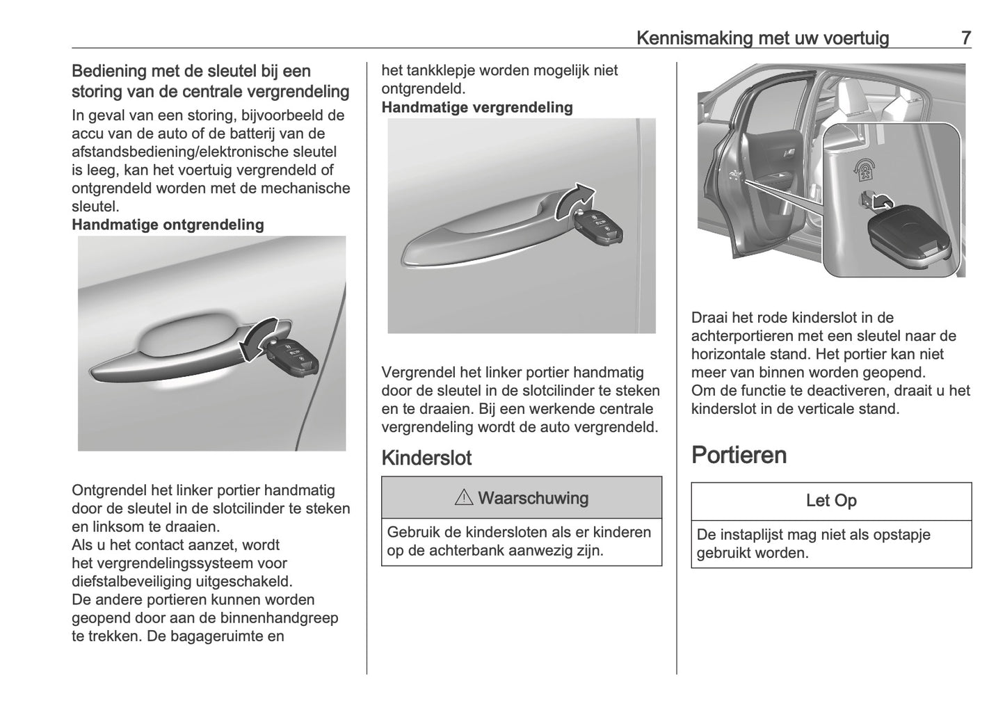 2025 Opel Frontera Owner's Manual | Dutch