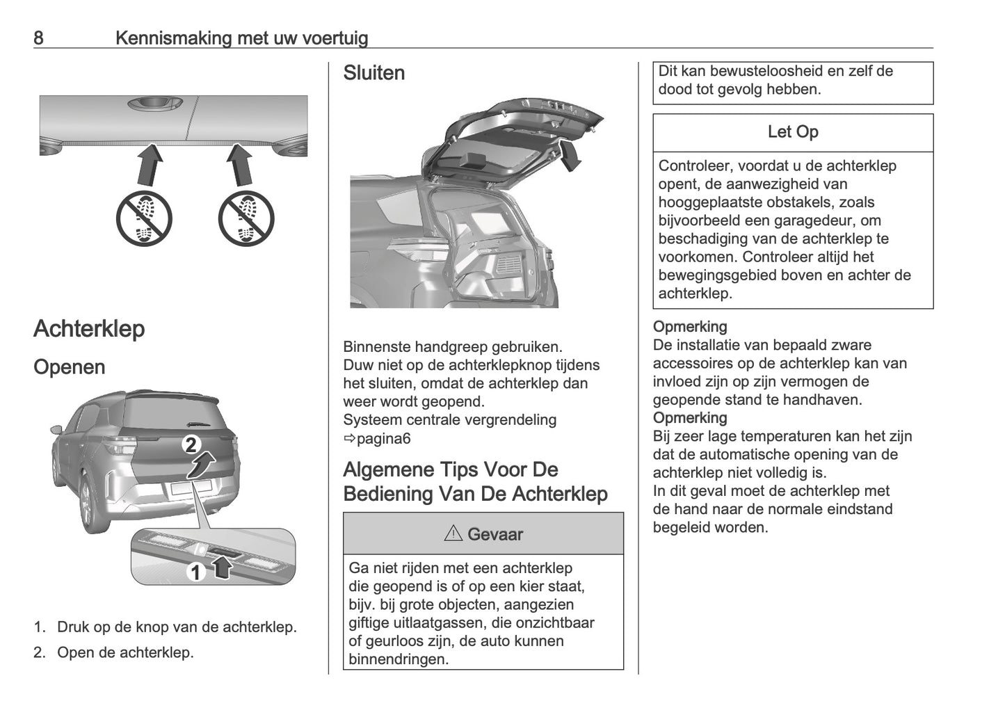 2025 Opel Frontera Owner's Manual | Dutch