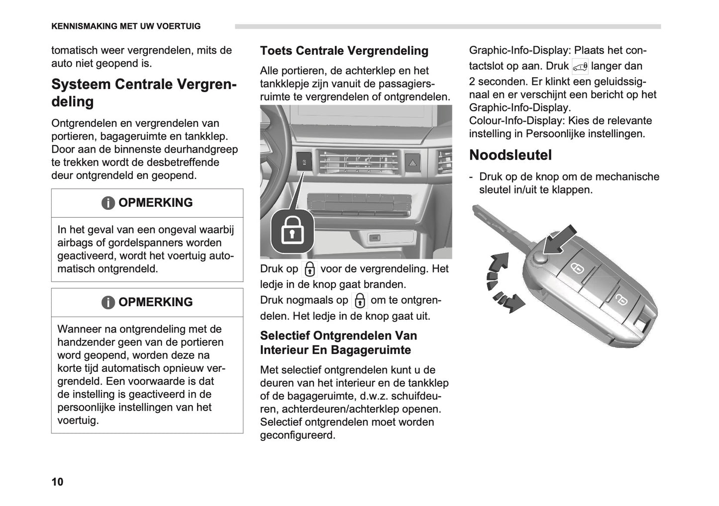 2026 Opel Frontera Owner's Manual | Dutch