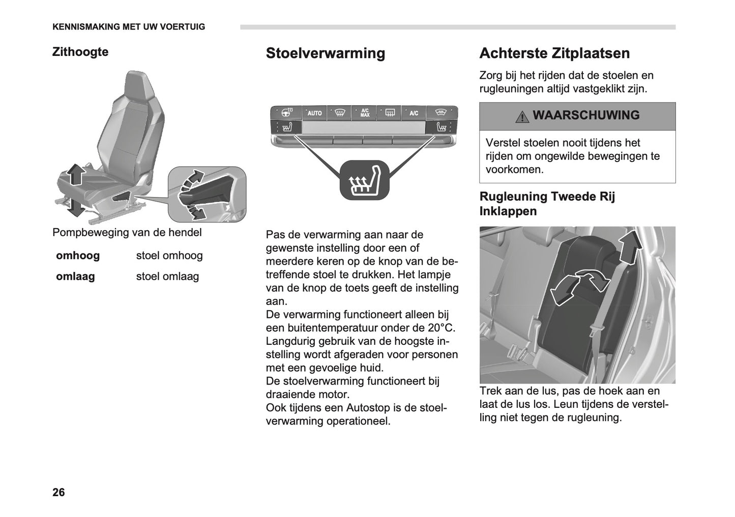 2026 Opel Frontera Owner's Manual | Dutch
