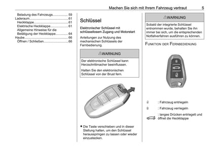 2024-2025 Opel Grandland Owner's Manual | German