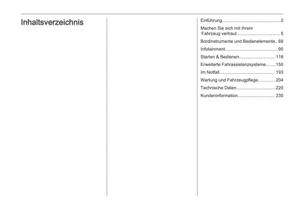 2025 Opel Grandland Bedienungsanleitung | Deutsch