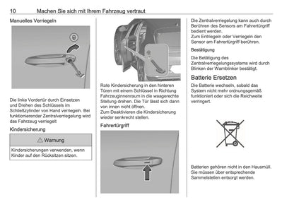 2025 Opel Grandland Bedienungsanleitung | Deutsch