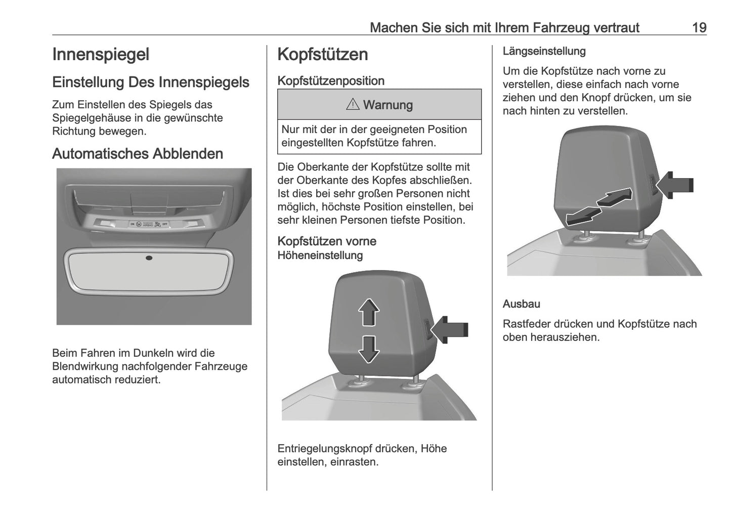 2025 Opel Grandland Bedienungsanleitung | Deutsch