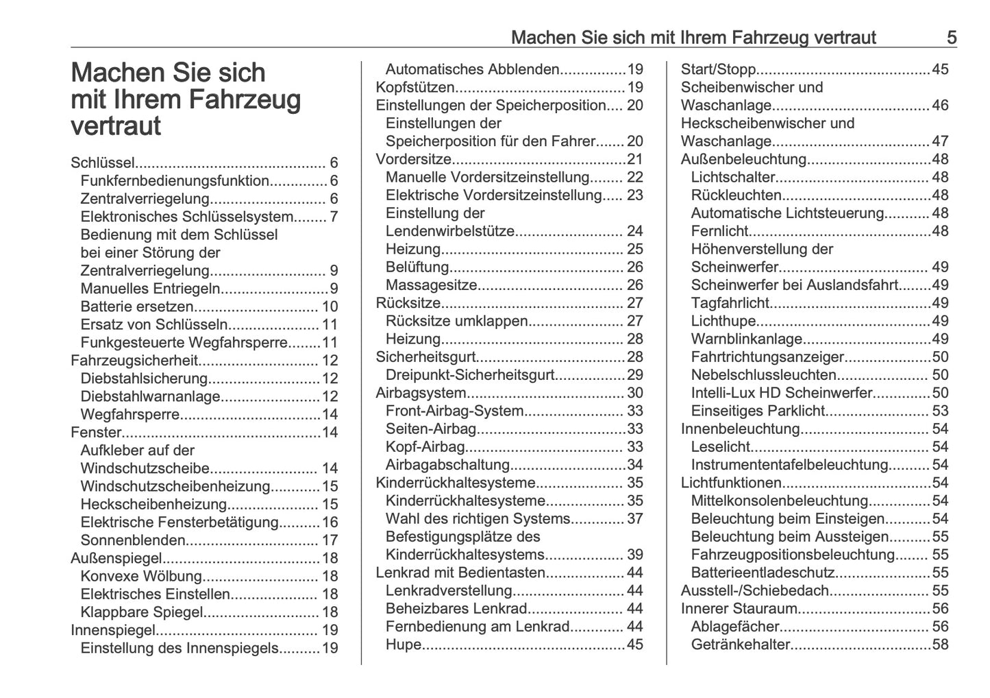 2025 Opel Grandland Bedienungsanleitung | Deutsch