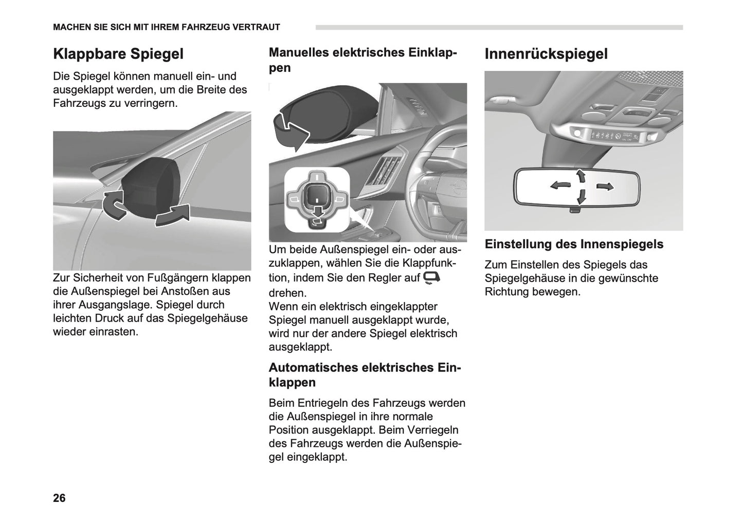 2026 Opel Grandland Bedienungsanleitung | Deutsch