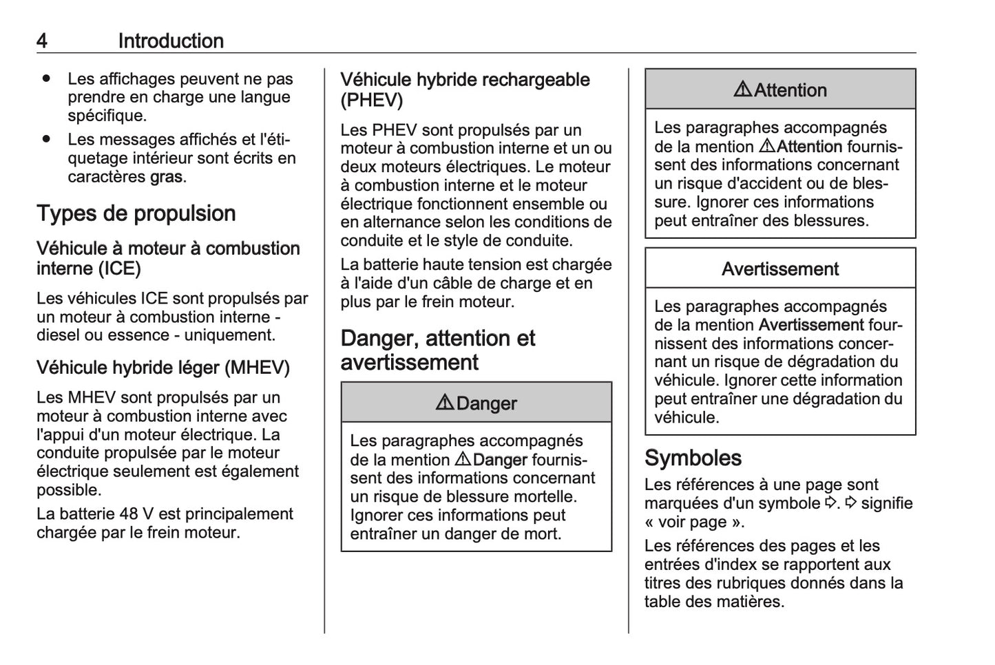 2023 Opel Grandland Owner's Manual | French