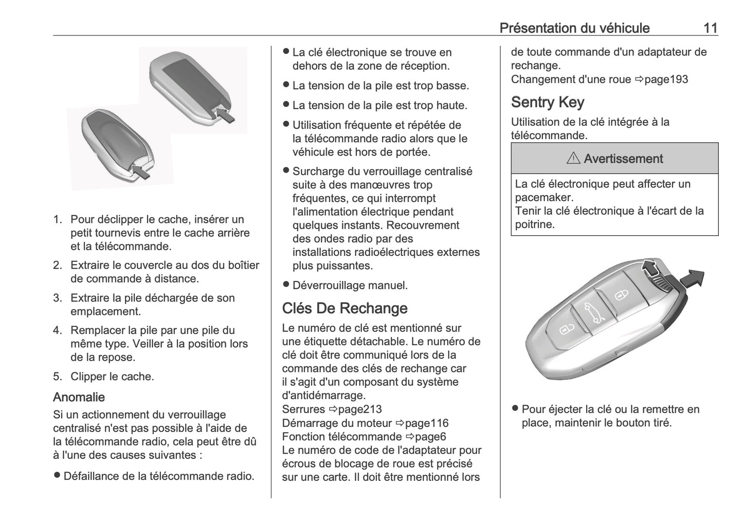 2025 Opel Grandland Owner's Manual | French