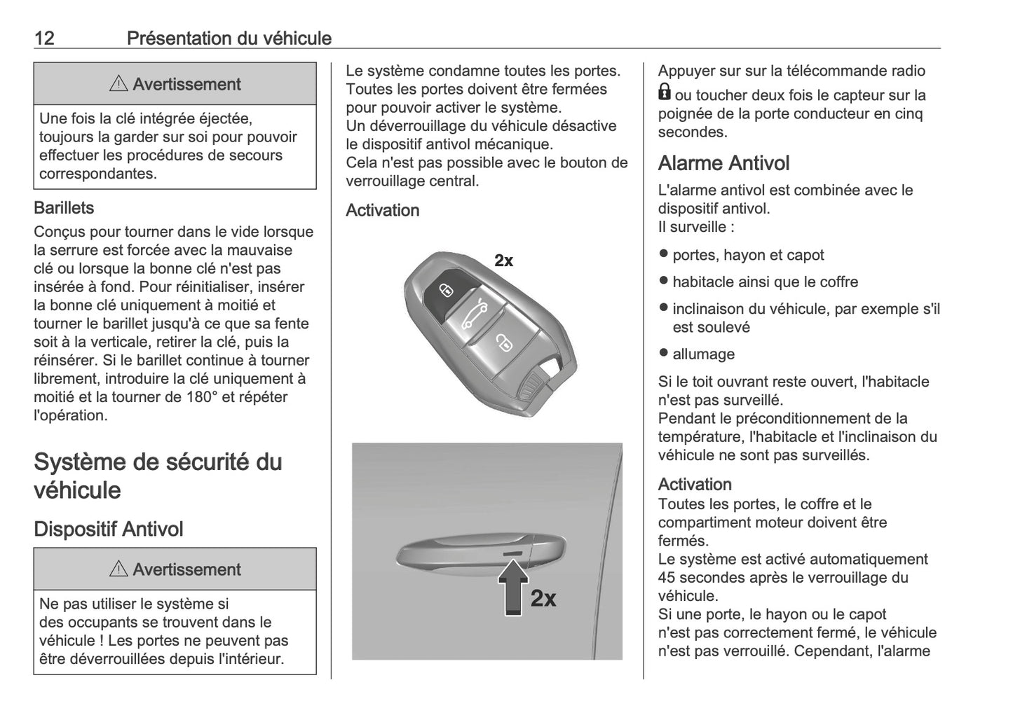 2025 Opel Grandland Owner's Manual | French