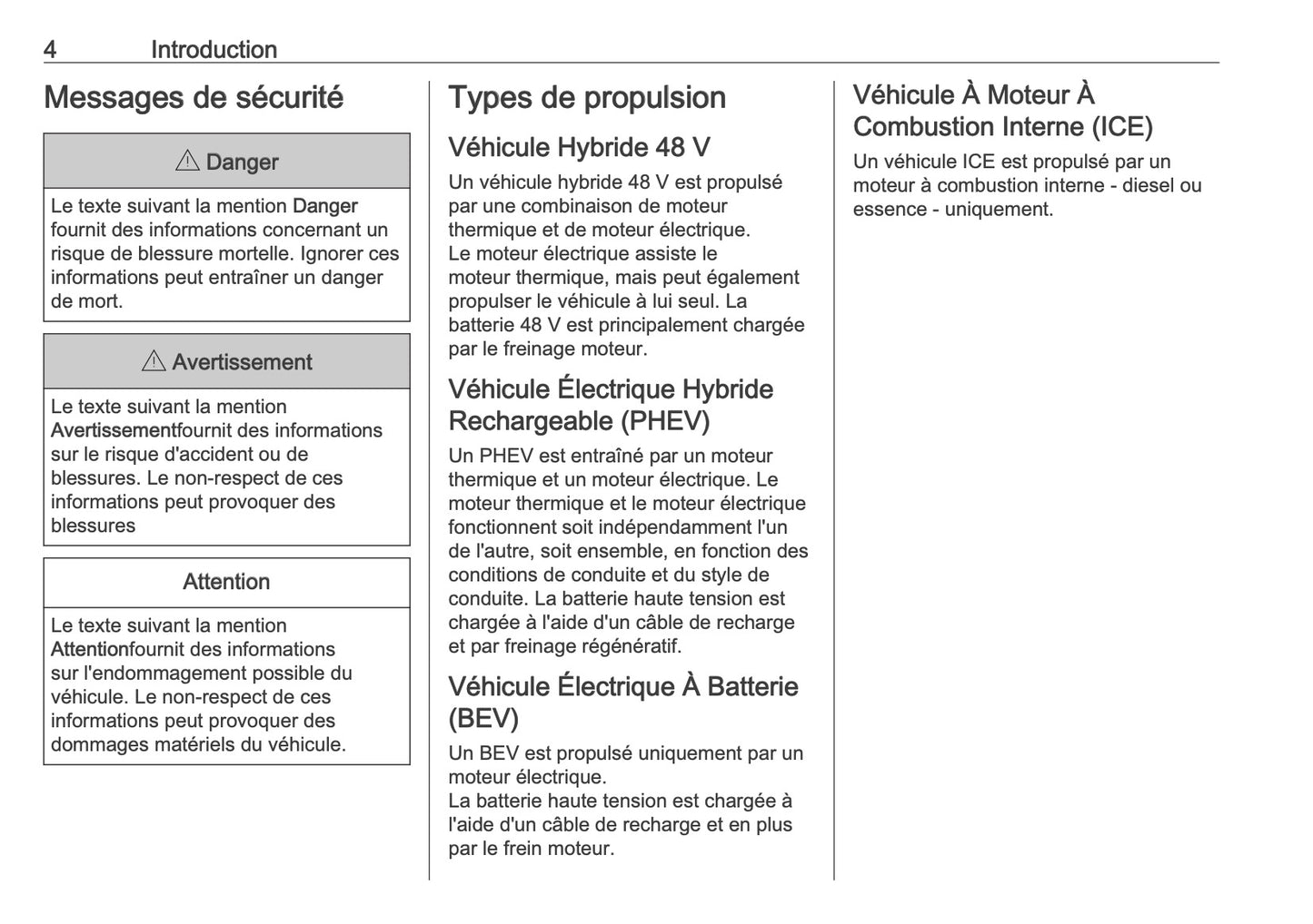 2025 Opel Grandland Owner's Manual | French