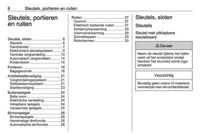 2022 Opel Grandland Owner's Manual | Dutch