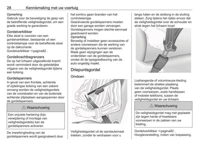 2025 Opel Grandland Owner's Manual | Dutch
