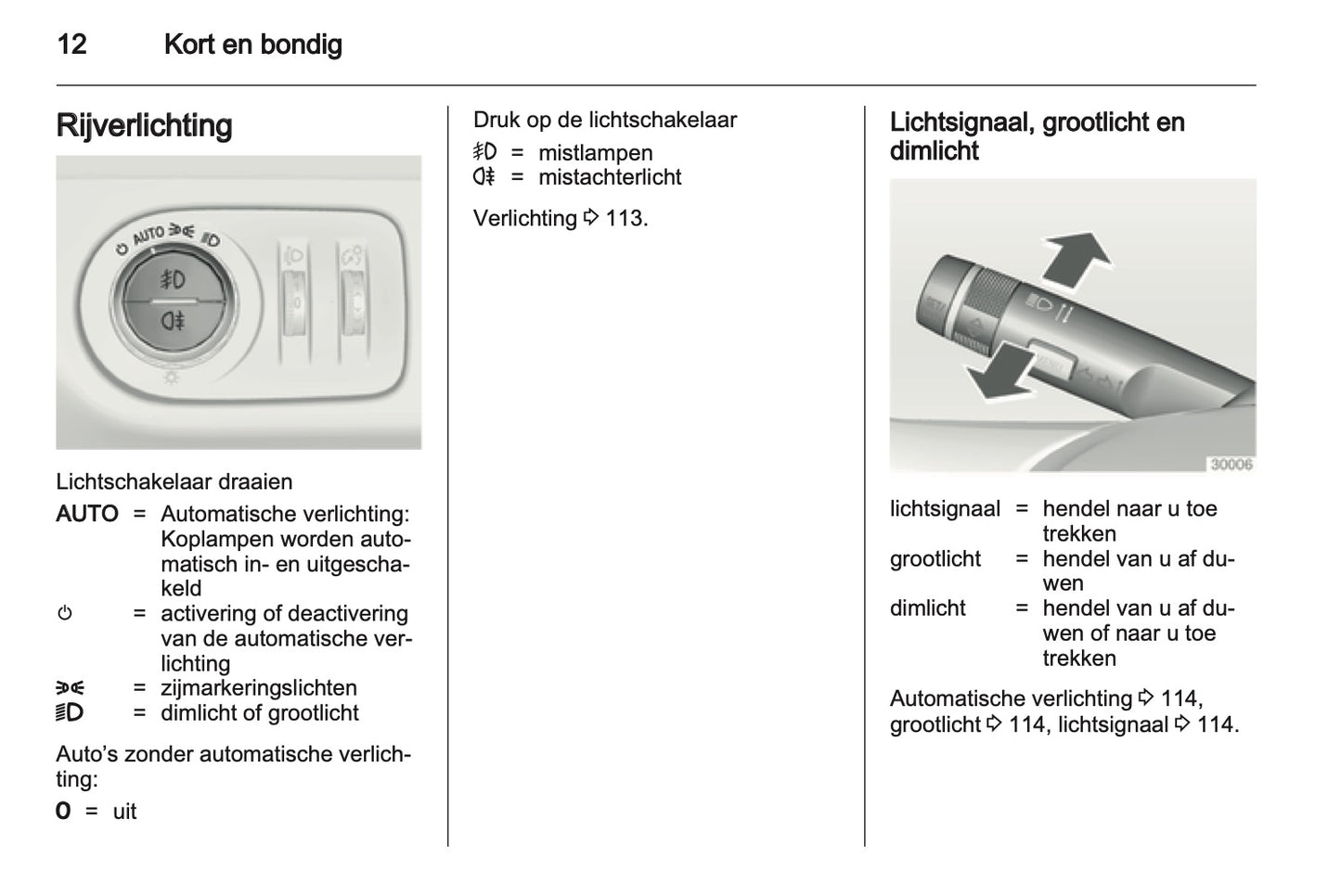 2012 Opel Meriva Owner's Manual | Dutch