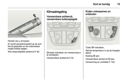 2012 Opel Meriva Owner's Manual | Dutch