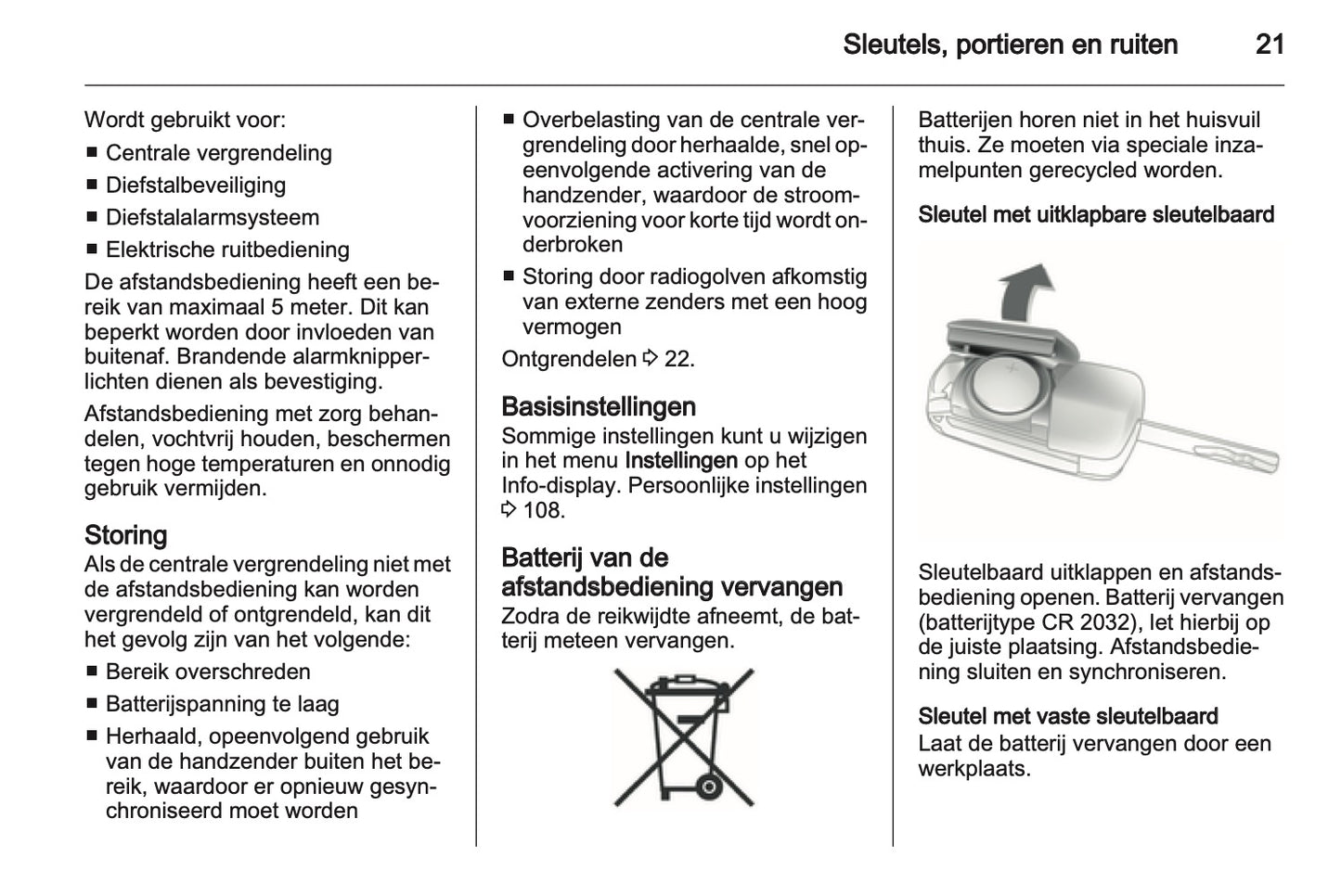 2012 Opel Meriva Owner's Manual | Dutch