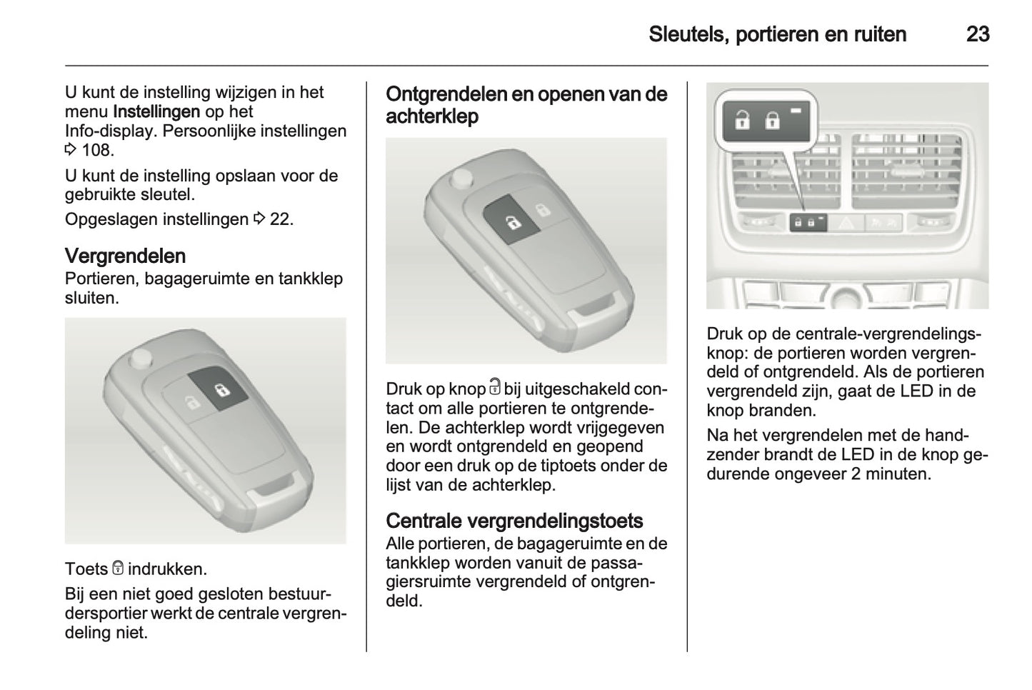 2012 Opel Meriva Owner's Manual | Dutch