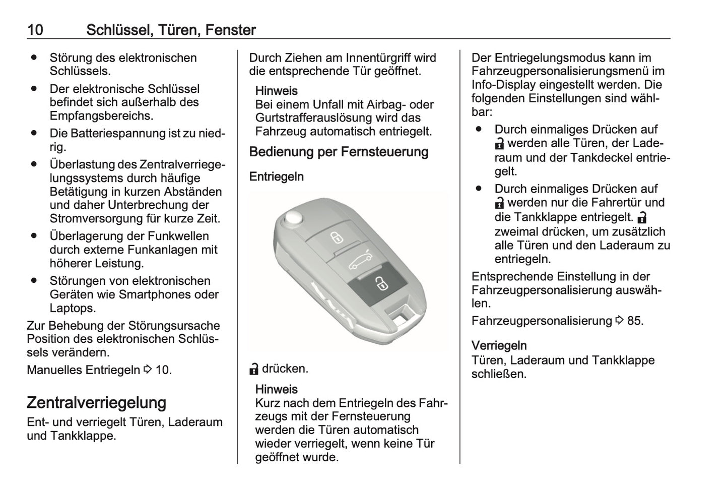 2024 Opel Mokka Owner's Manual | German