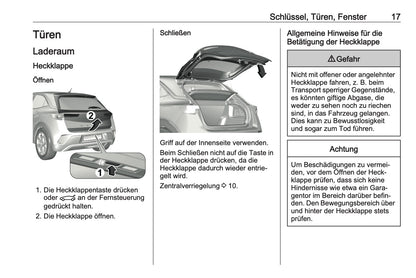2024 Opel Mokka Owner's Manual | German