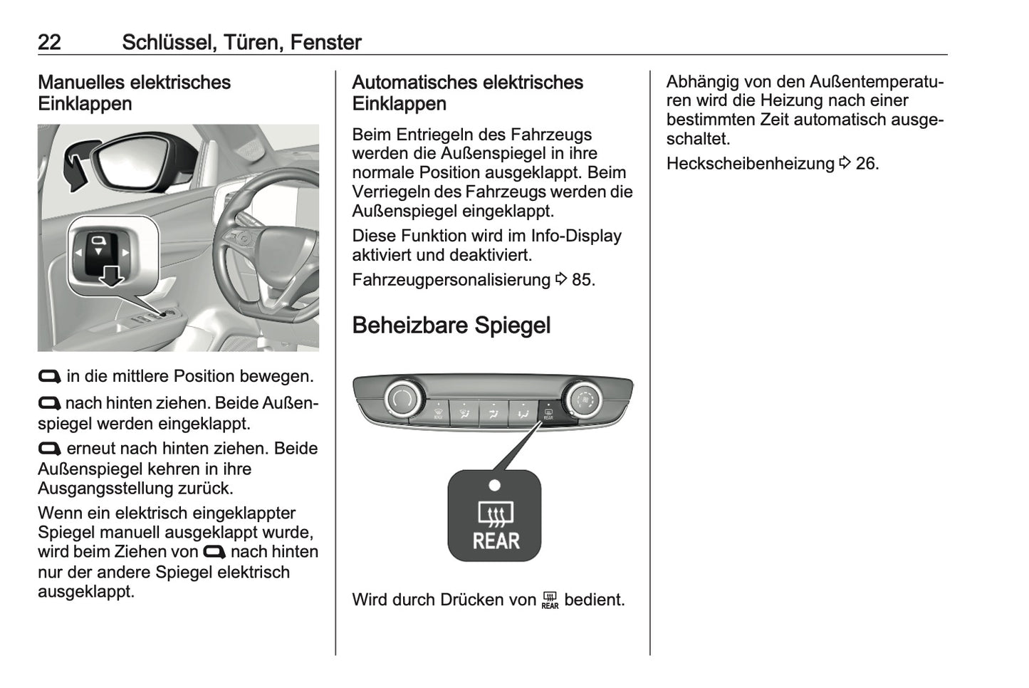 2024 Opel Mokka Owner's Manual | German