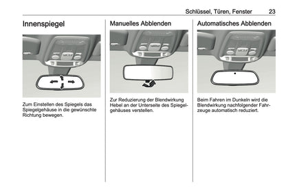 2024 Opel Mokka Owner's Manual | German