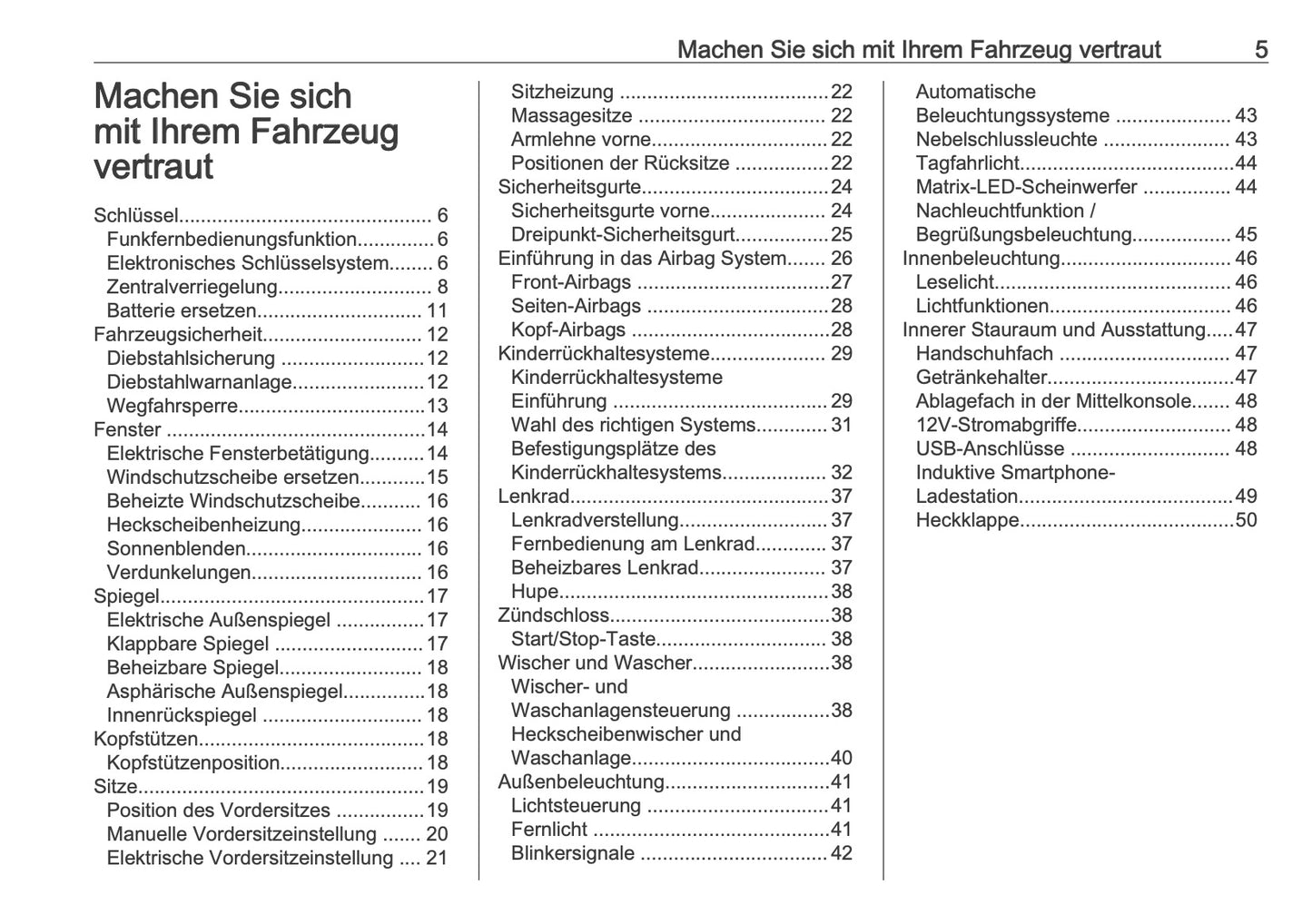 2025 Opel Mokka Bedienungsanleitung | Deutsch