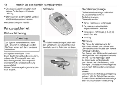 2025-2026 Opel Mokka Owner's Manual | German