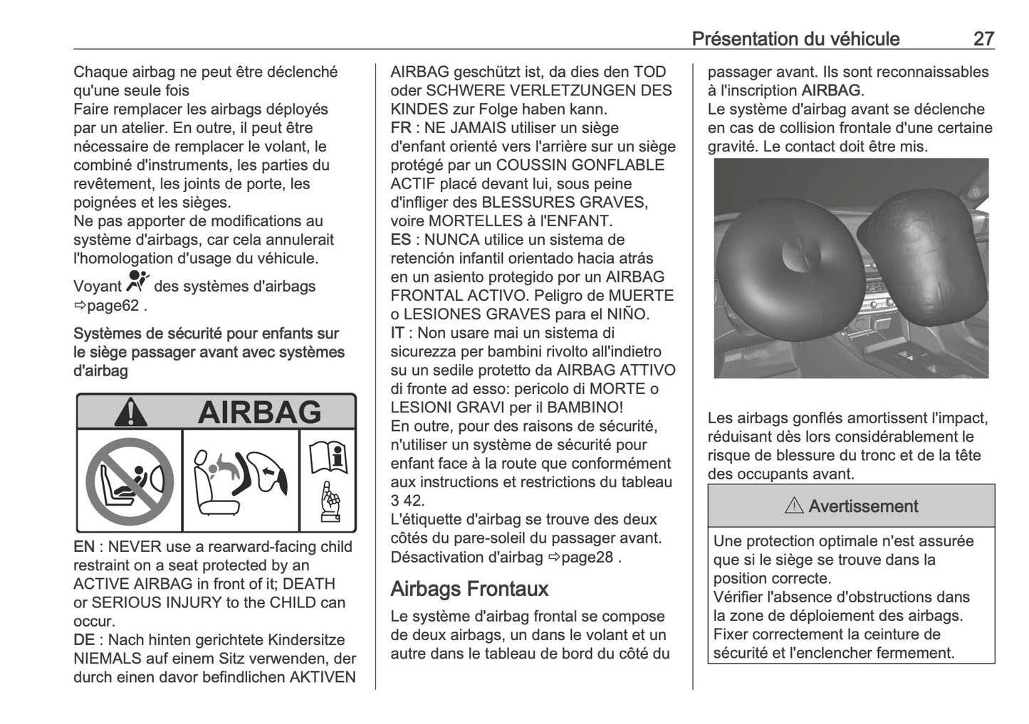 2025-2026 Opel Mokka Manuel du propriétaire | Français