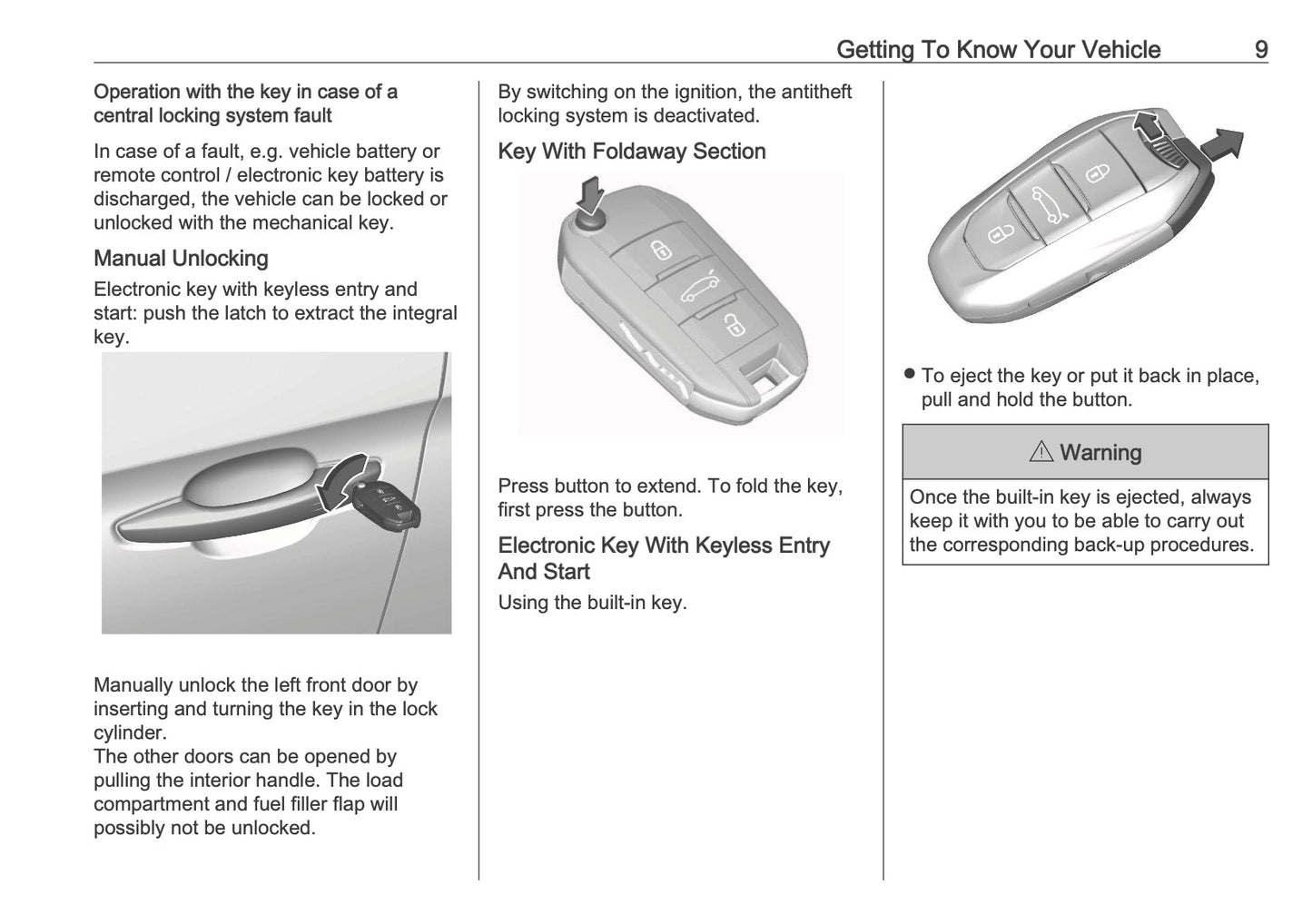 2025 Opel Mokka Owner's Manual | English