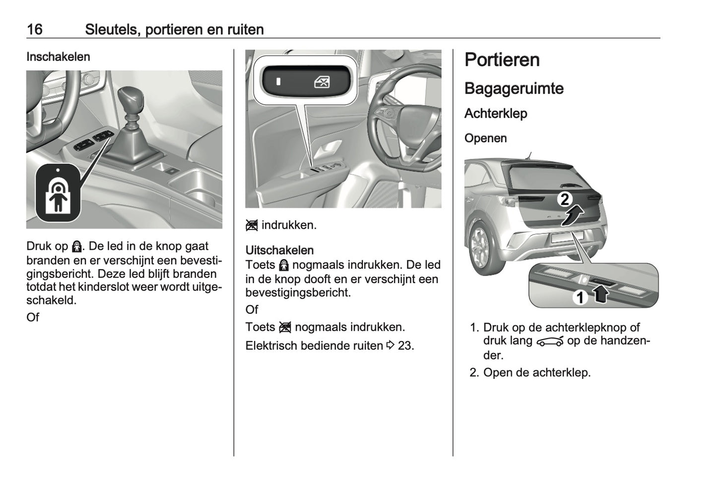 2023 Opel Mokka Owner's Manual | Dutch