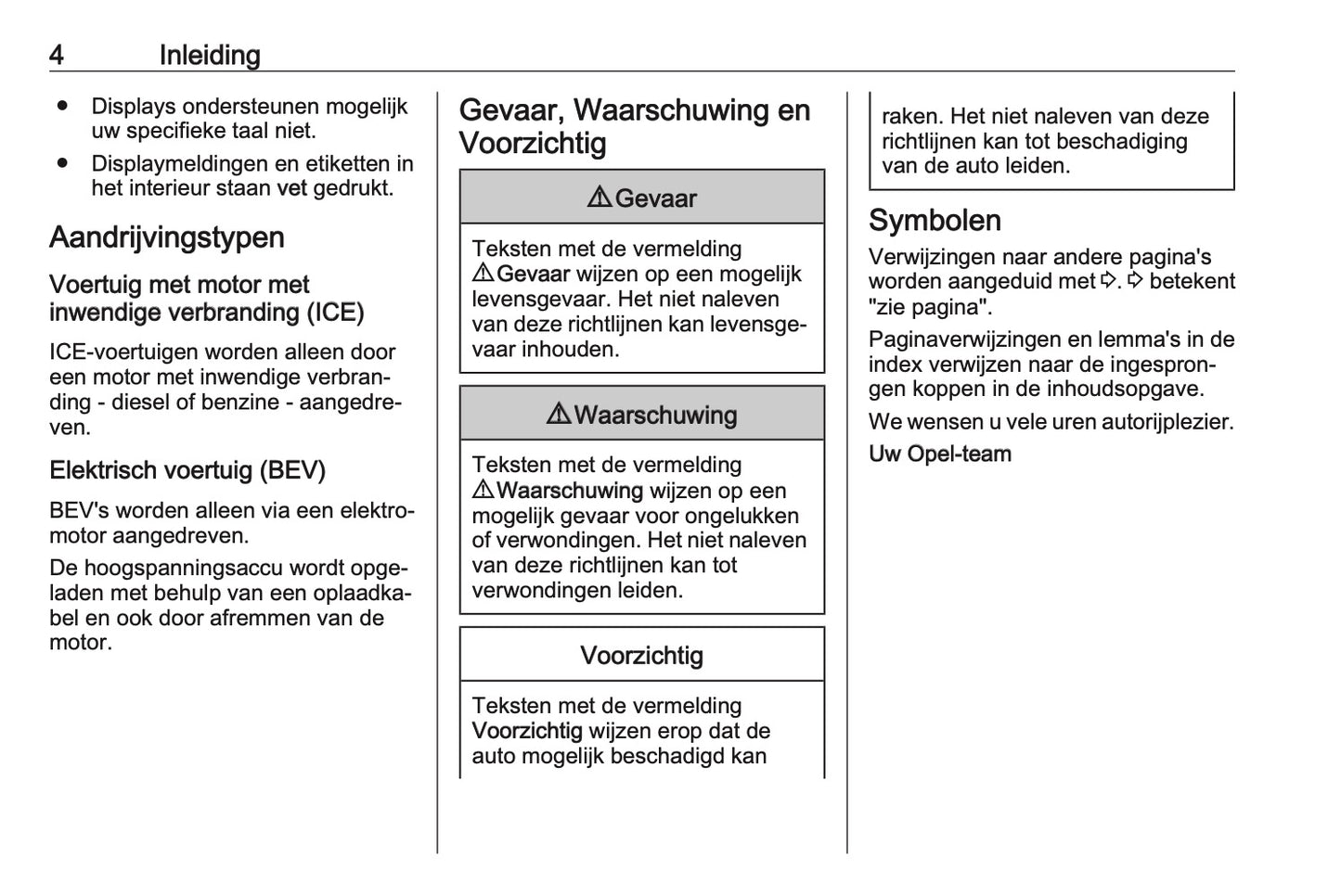 2023 Opel Mokka Owner's Manual | Dutch