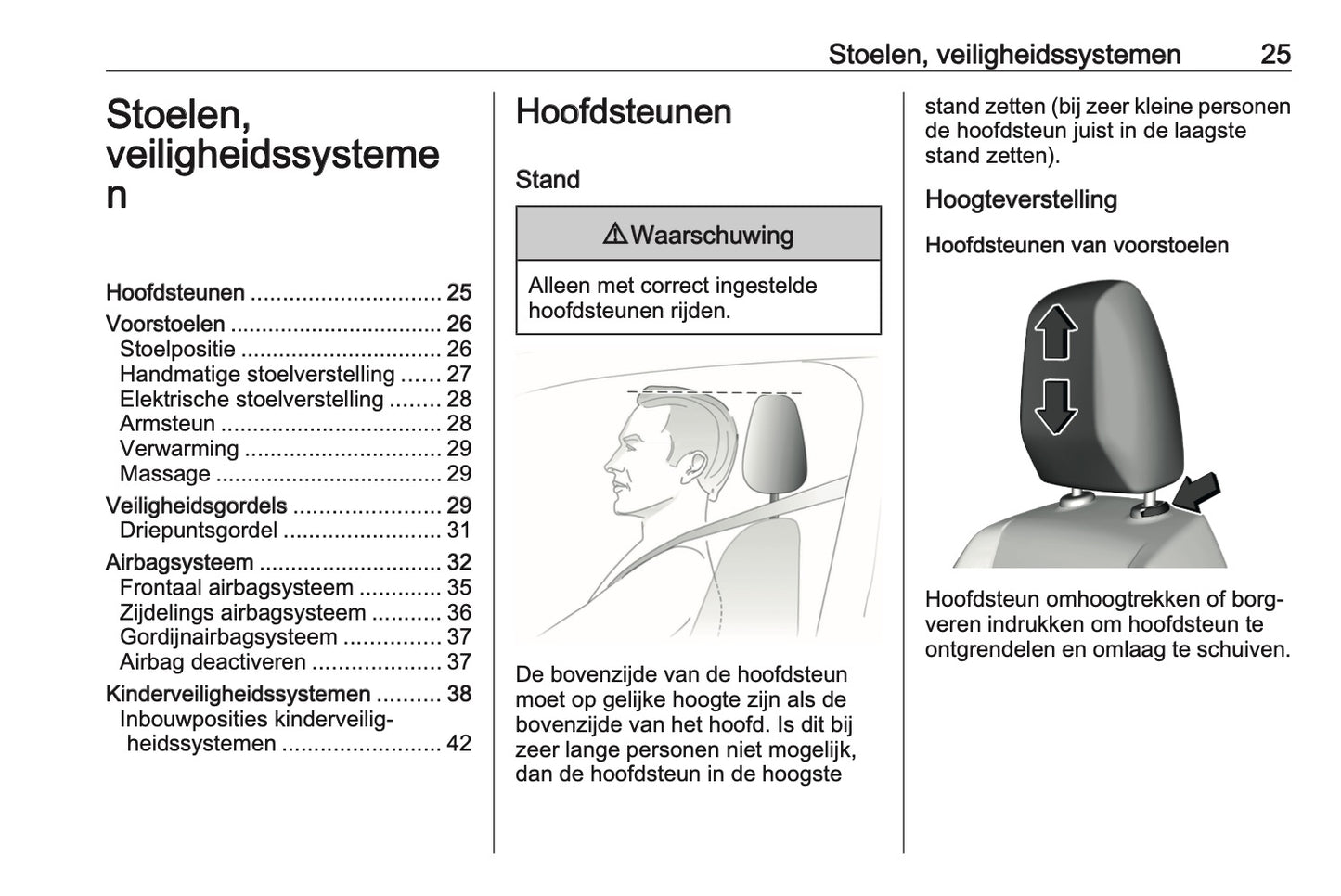 2023-2024 Opel Mokka Owner's Manual | Dutch
