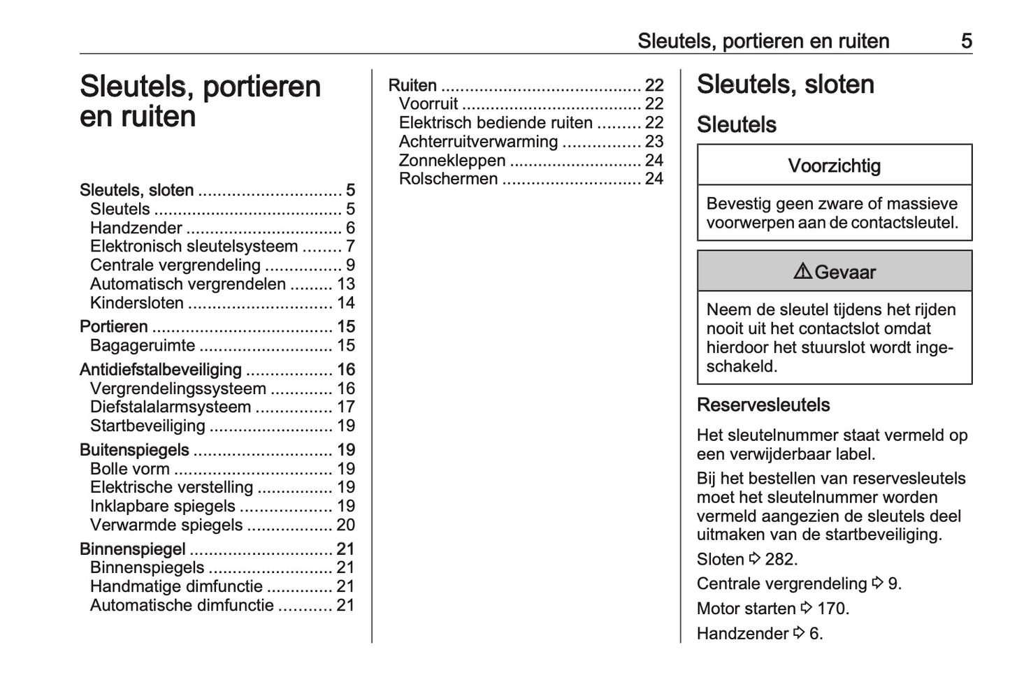 2023-2024 Opel Mokka Owner's Manual | Dutch