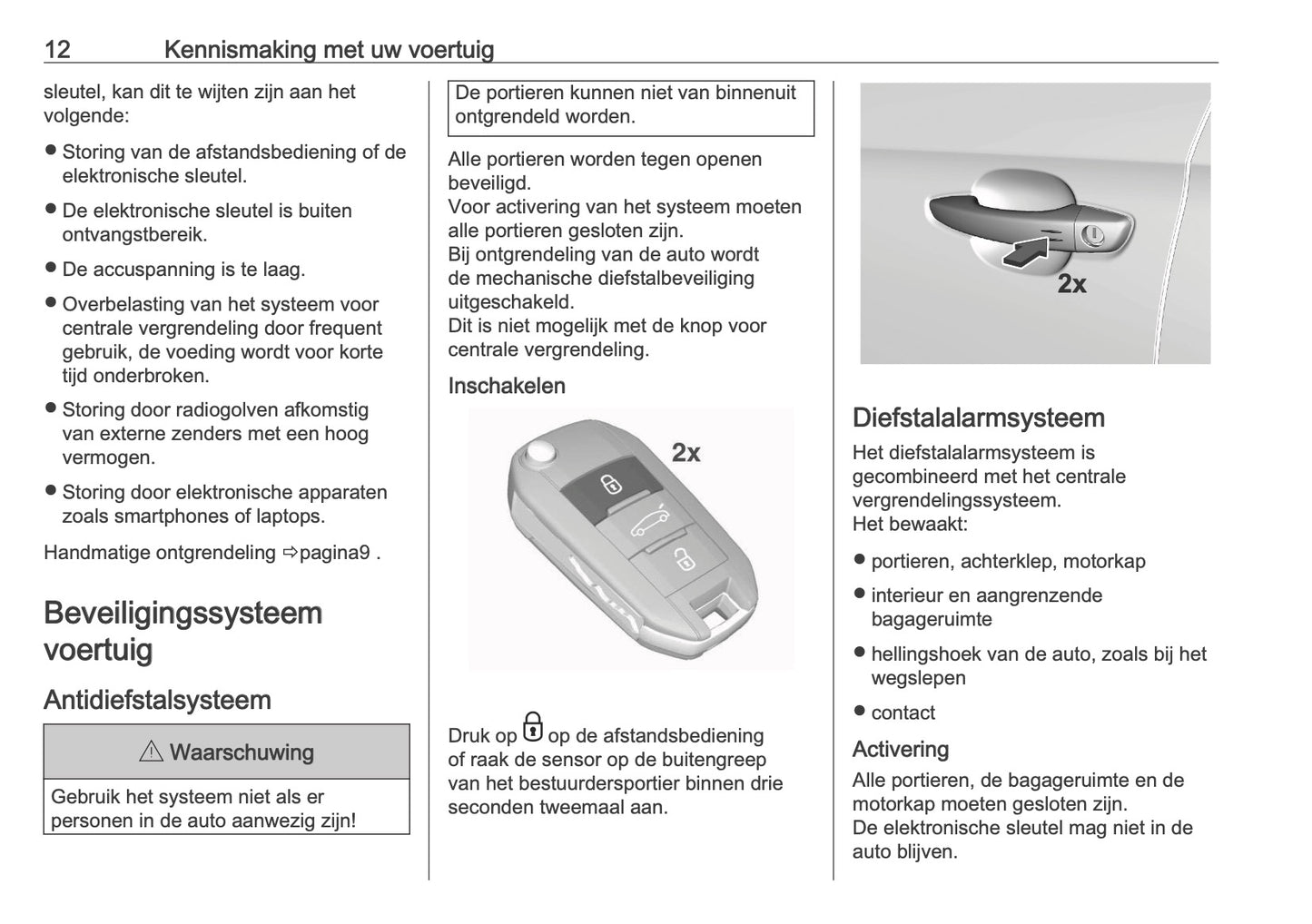 2025-2026 Opel Mokka Owner's Manual | Dutch