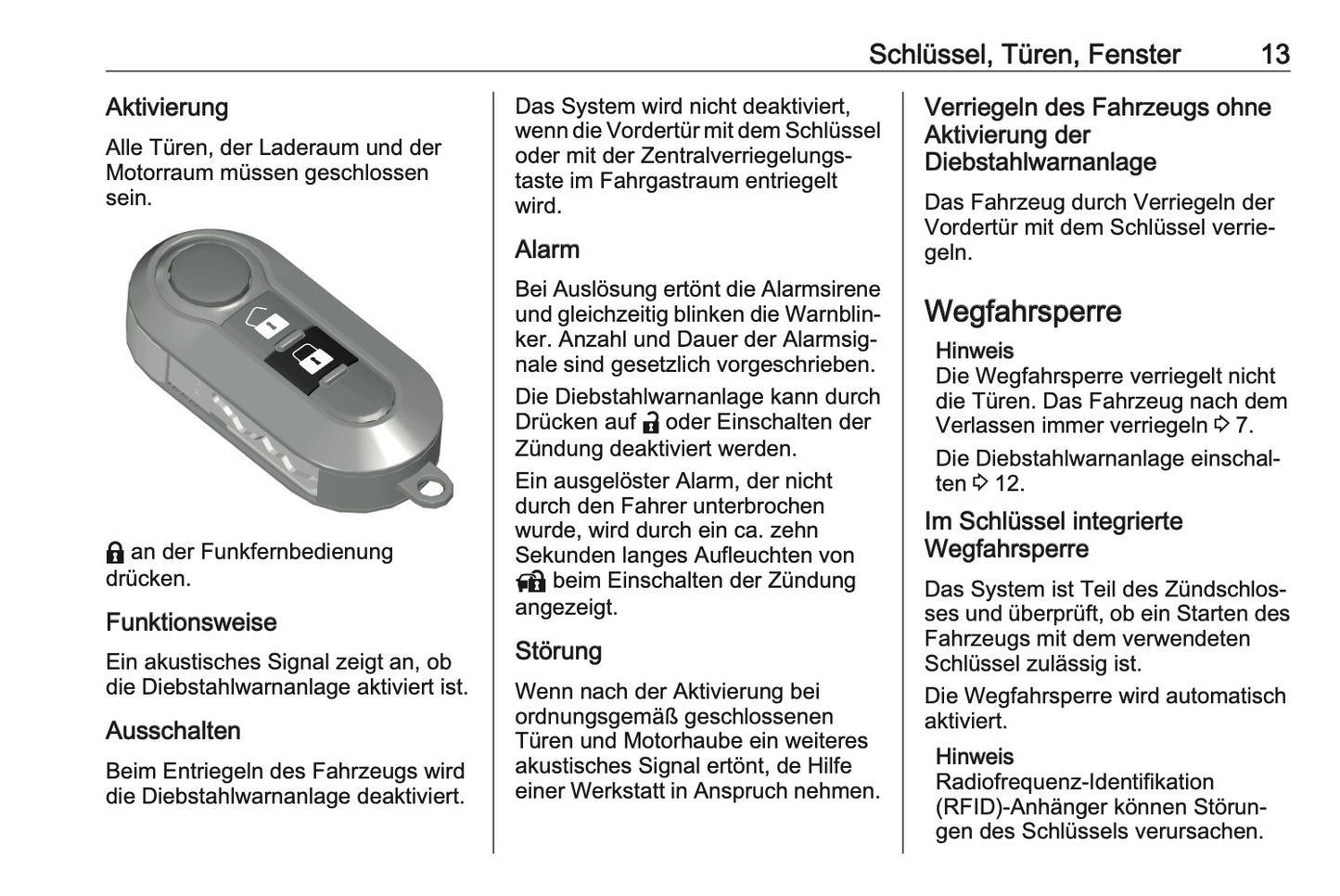 2023-2024 Opel Movano Owner's Manual | German
