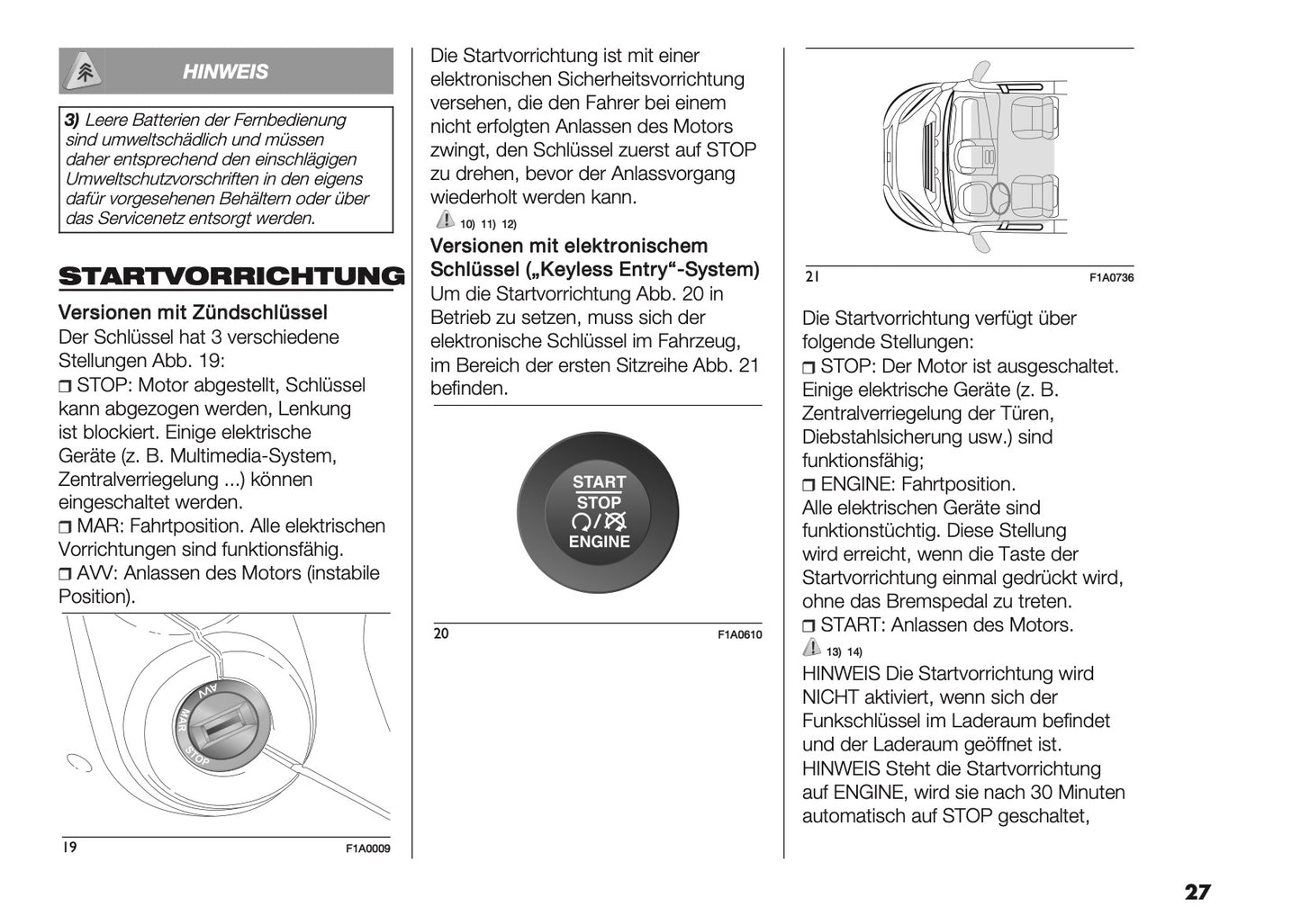 2025 Opel Movano Bedienungsanleitung | Deutsch
