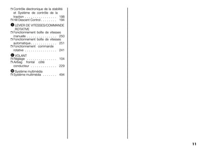 2025 Opel Movano Owner's Manual | French