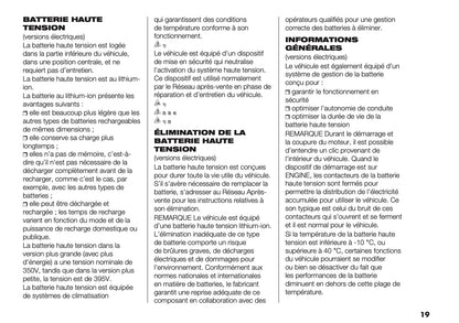 2025 Opel Movano Owner's Manual | French