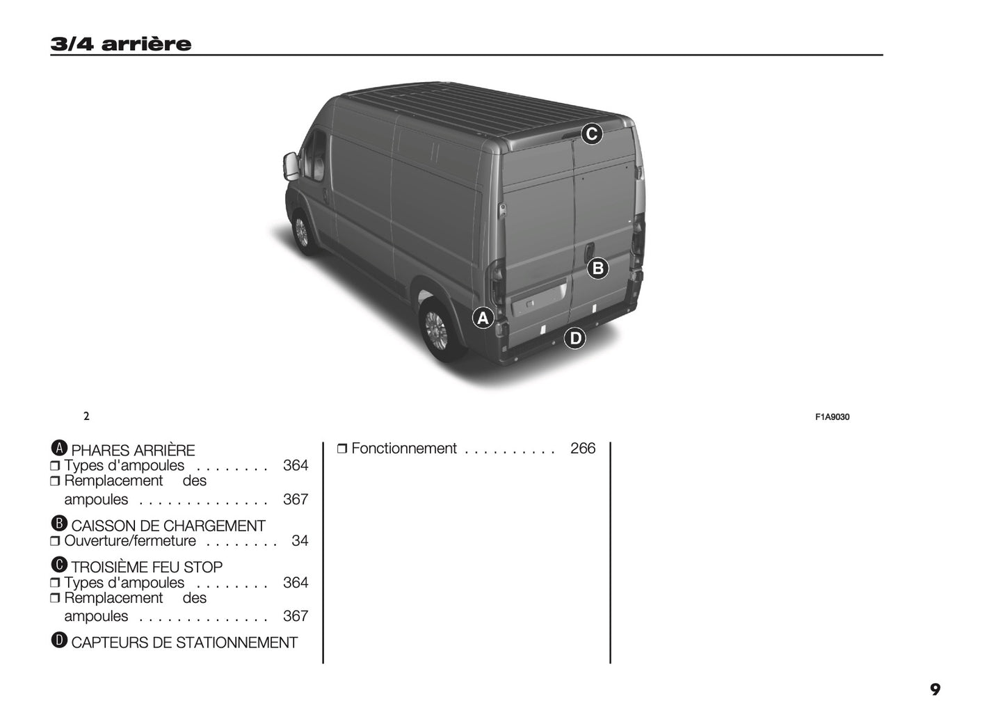 2025 Opel Movano Owner's Manual | French