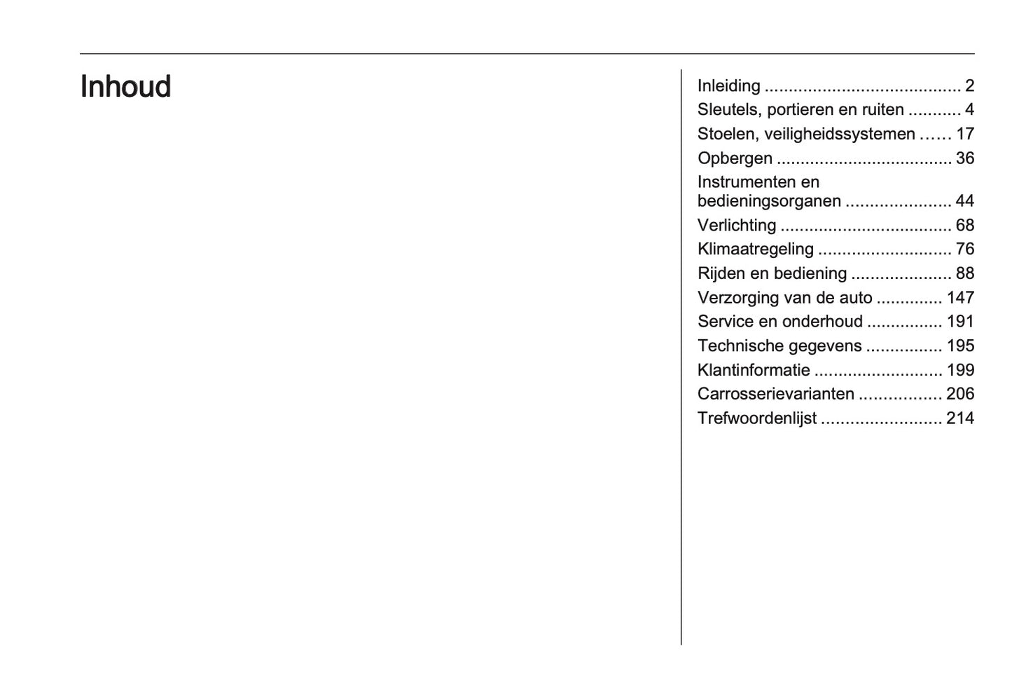 2021-2022 Opel Movano Owner's Manual | Dutch
