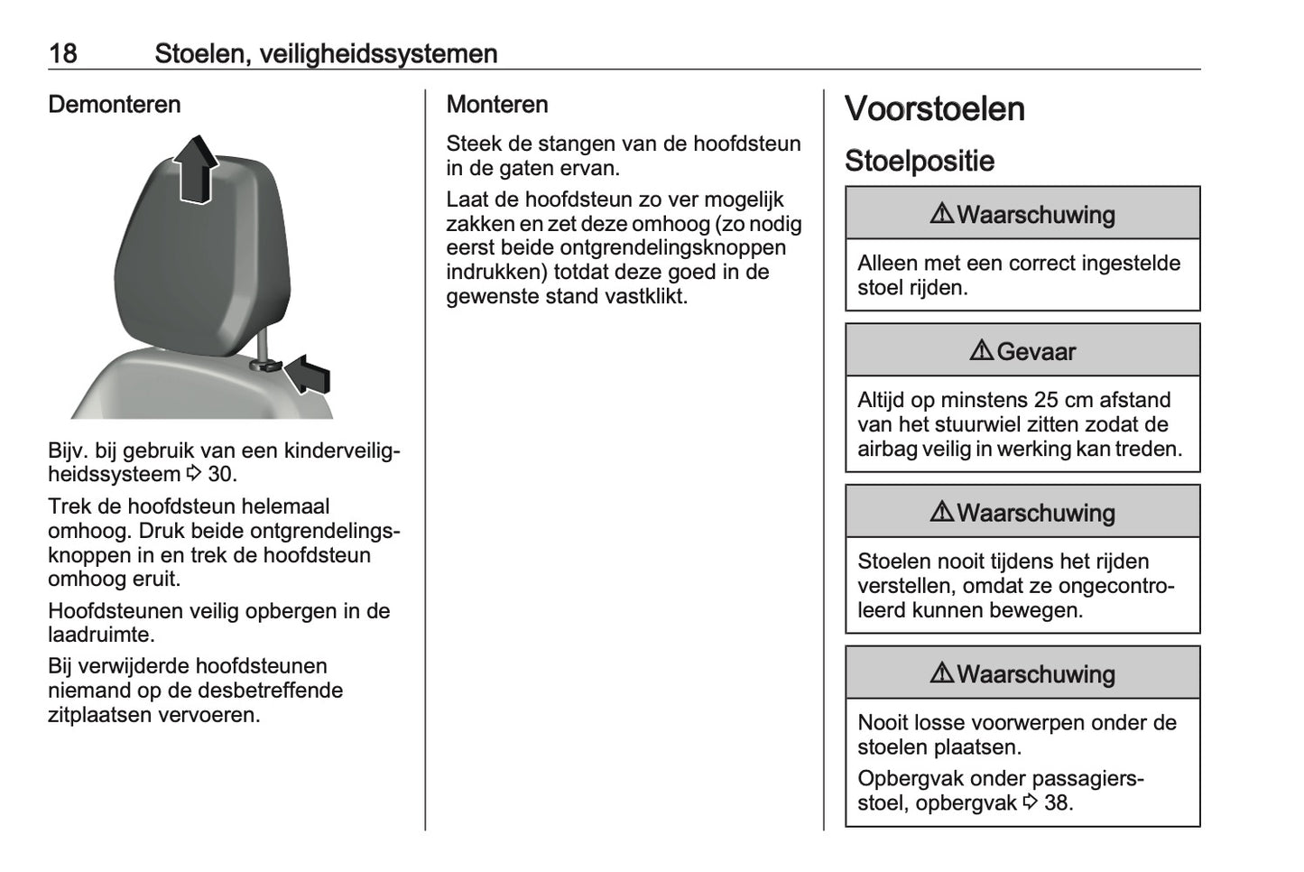 2021-2022 Opel Movano Owner's Manual | Dutch