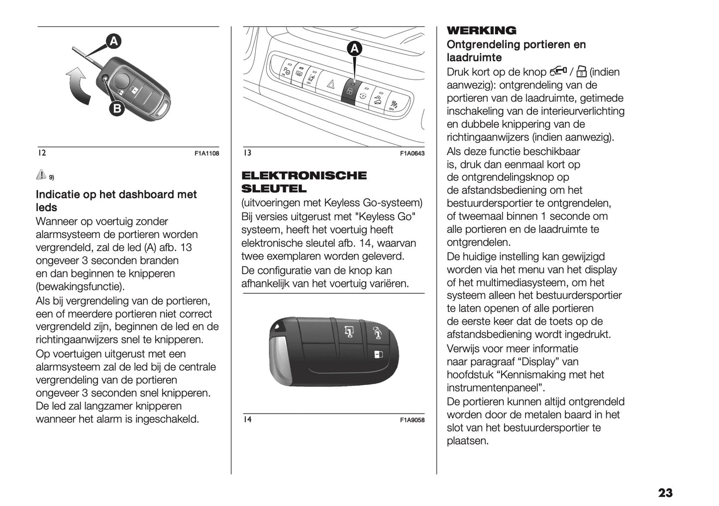 2025 Opel Movano Owner's Manual | Dutch