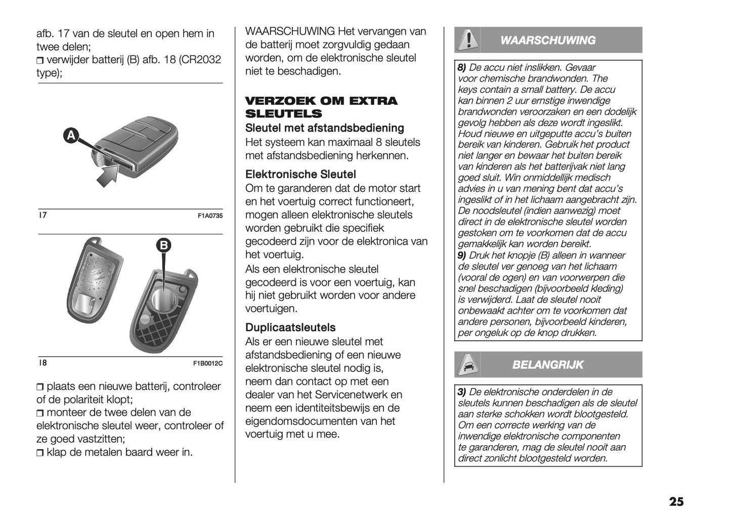 2025 Opel Movano Owner's Manual | Dutch